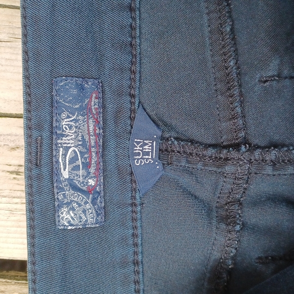 Silver Suki Slim Black Jeans Size 29 - Picture 5 of 9